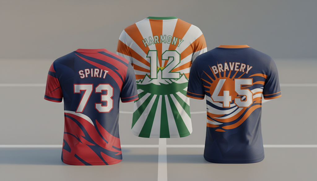 Maillot personnalisé avec drapeau