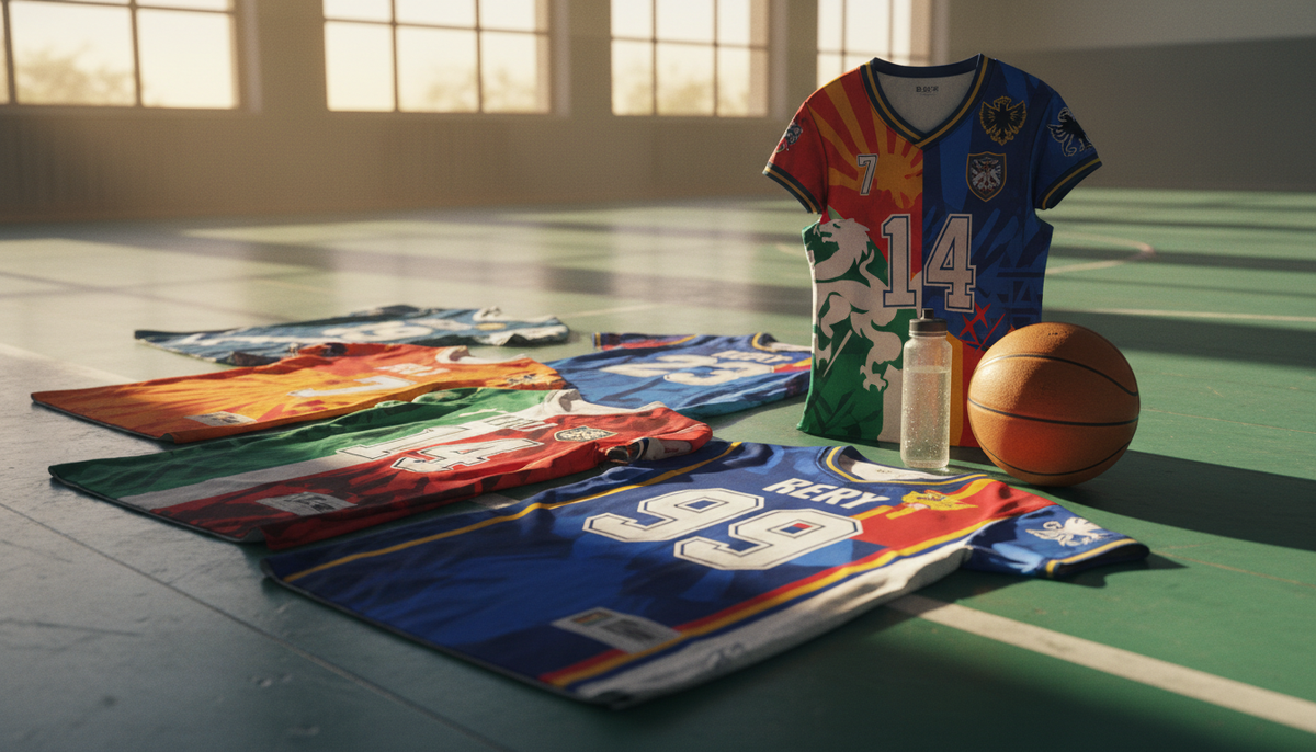 Maillot personnalisé avec drapeau